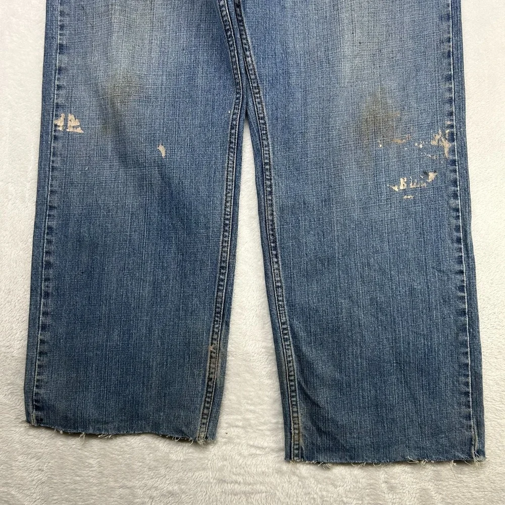 Levi's 569 Loose Straight‎ Jeans Men's Blue Denim Classic Straight - 32X28.5